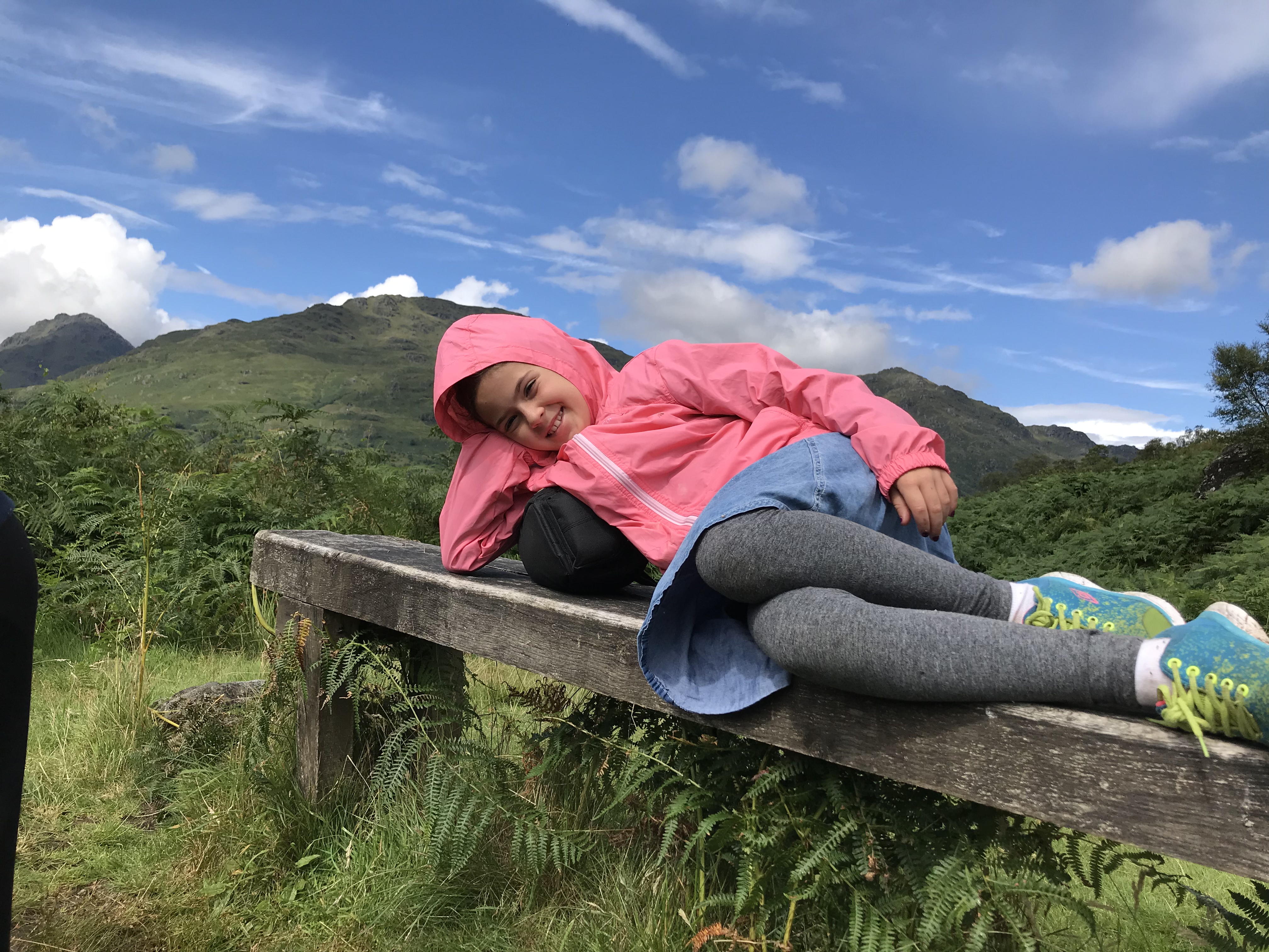 Hiking Scotland - taking it easy.